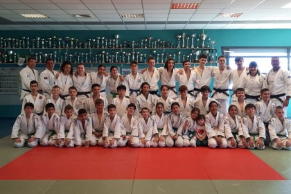 Stage de judo de  Pâques.