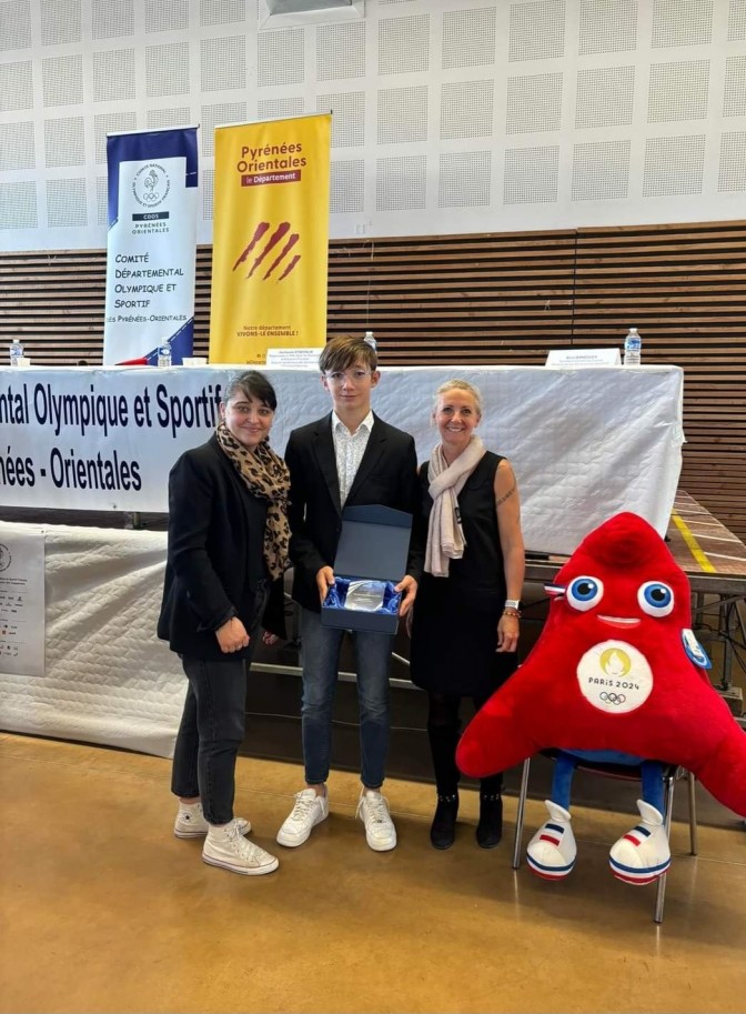 Image de l'actu 'Le judo Olympique Saleilles mis à l'honneur par un de ses jeunes judokas.'