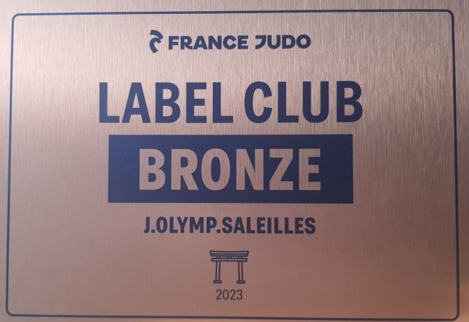 Image de l'actu 'Le judo olympique Saleilles labélisé bronze.'