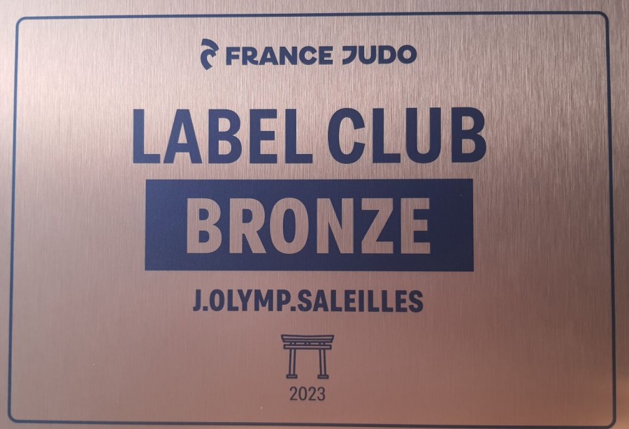 Le judo olympique Saleilles labélisé bronze.